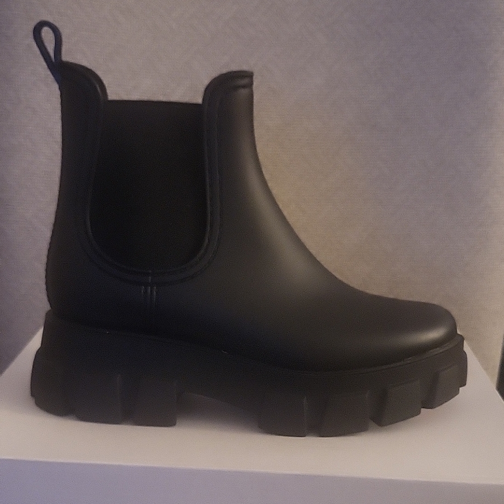 Jeffrey Campbell Black Ankle Boots - Picture 3 of 5